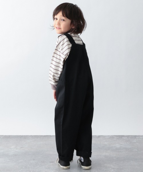 GLOBAL WORK サロペット オーバーオール 「キッズ」フロントZIP