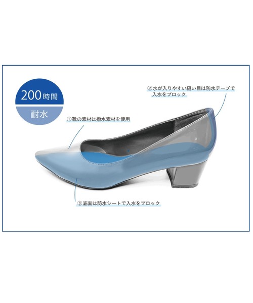 ブラック レインシューズ - 通販 - PayPayモール レインパンプス/614102 ZOZOTOWN PayPayモール店 ーマルスタ
