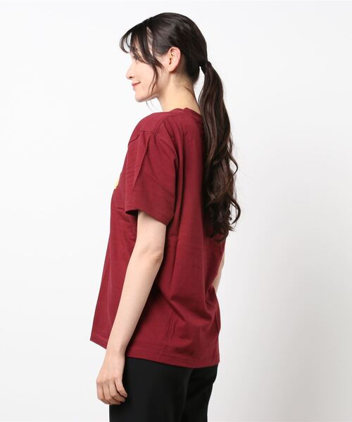 tシャツ 半袖 トムとジェリー Tシャツ バーガンディー レディース
