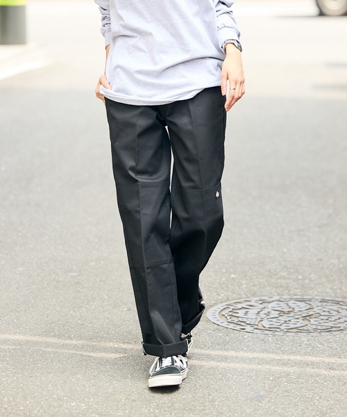 RADIALL ワークパンツ 黒 Dickies Dickies チノパン Dickies/ディッキーズ LOOSE FIT ダブルニー