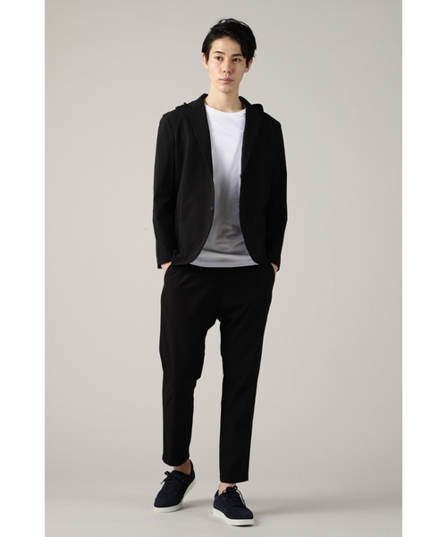 【チャコール】HIGH STREET∴T/Rセットアップジャケット HIGH STREET∴T/Rセットアップジャケット / HIGH STREET（ハイ