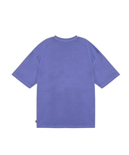 OY tシャツ 「OY/オーワイ」PIGMENT PINTUCK LOGO T/ピグメント