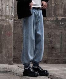 neez.（ニーズ） ジーンズ ワイドバルーンデニムジョガーパンツ メンズ