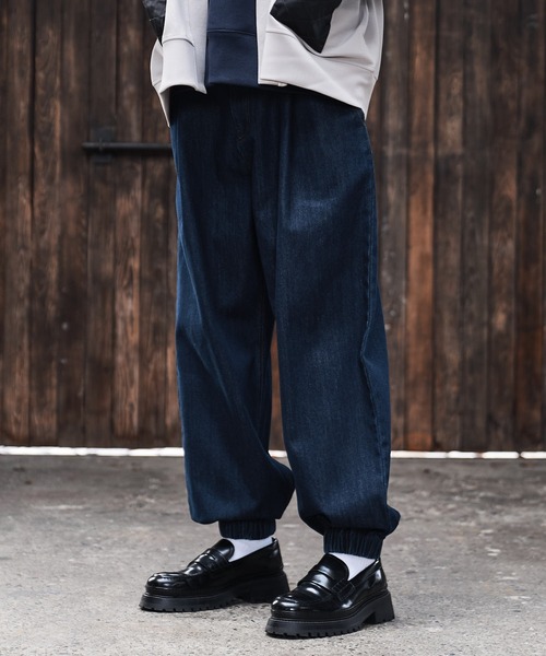 neez.（ニーズ） ジーンズ ワイドバルーンデニムジョガーパンツ メンズ