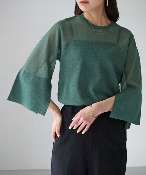 cheriella サマーニット ニット セーター 「cheriella」袖スリット