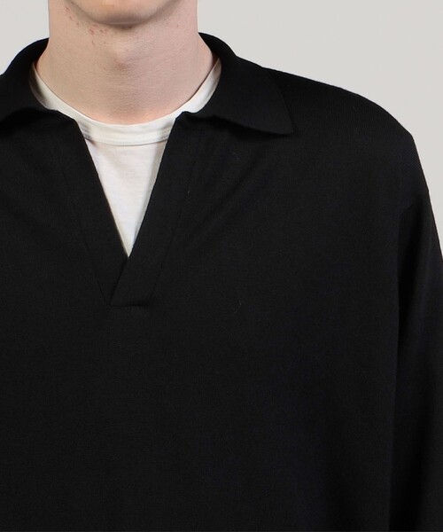 JOHN SMEDLEY（ジョンスメドレー） メンズ ニット ウール スキッパー