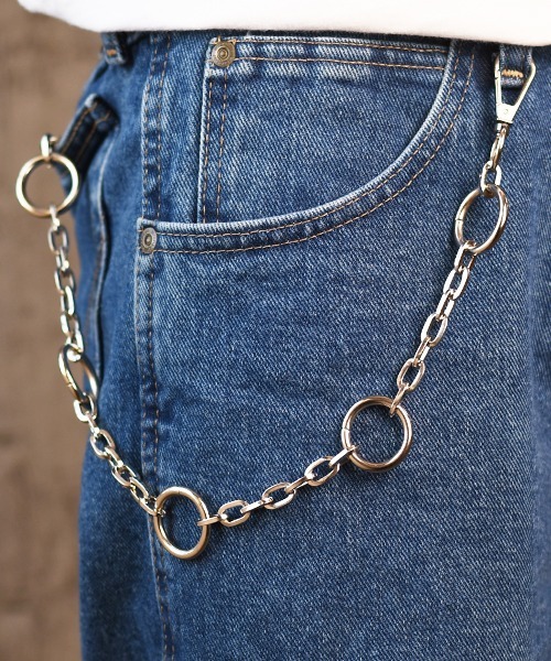 Fun & Daily ウォレットチェーン F＆D : 4リングウォレットチェーン