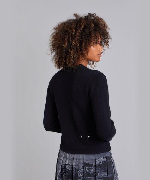 カーディガン LU31 CARDIGAN カーディガンプレッション レディース agnes b. カーディガン LU31 CARDIGAN カーディガンプレッション
