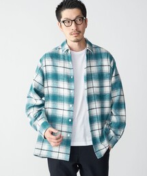シャツ SHIPS :イタリーヤーン チェック シャギー シャツ アウター メンズ｜ZOZOTOWN Yahoo!店