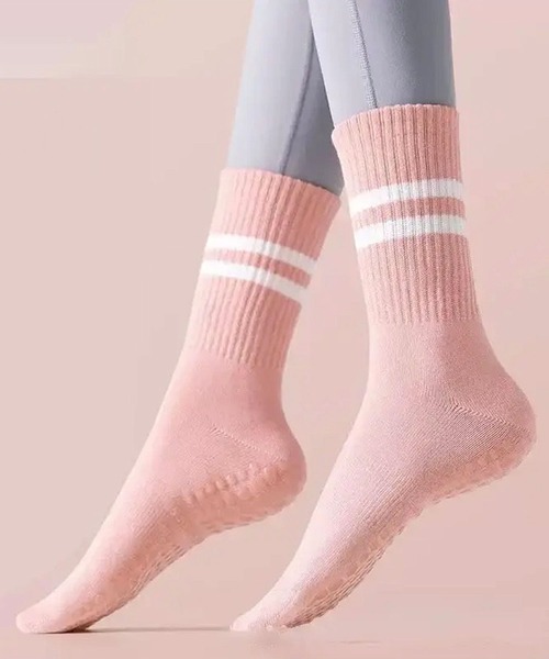 靴下 「 ammy. / エイミードット 」 ヨガ 室内 滑り止め ライン