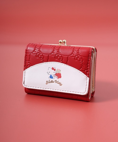 sanrio（サンリオ） ミニ 財布 JUNESELECT キャラ型押し口金財布