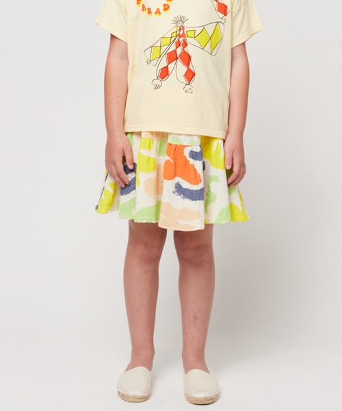 キッズ服(100cm~) BOBO CHOSES プリーツスカート 110cm マルチカラー