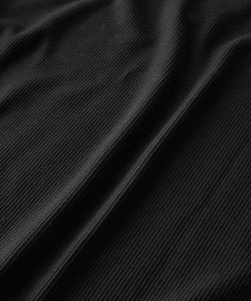 RUUBON ポロシャツ 半袖 「RUUBON」waffle skipper polo shirt