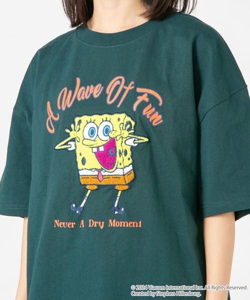 LB/S tシャツ スポンジボブ オリジナルデザインTシャツ パトリック