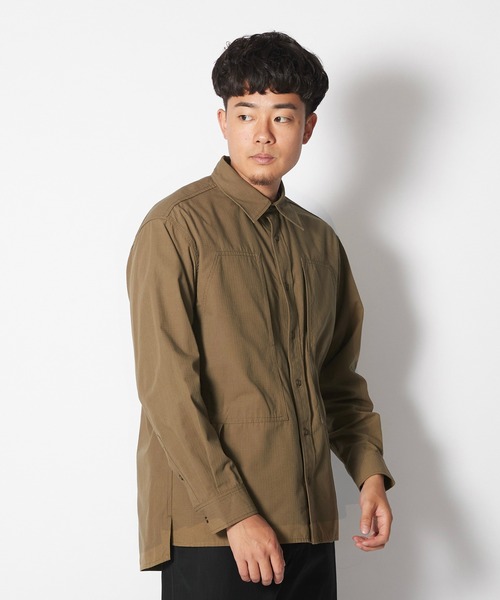 snow peak シャツ TAKIBI Light Ripstop Long Sleeve Shirt