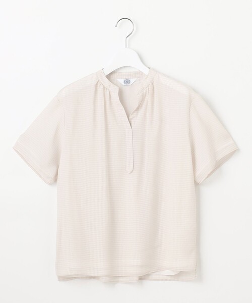 tシャツ 「速乾」サッカーチェック カットソー レディース