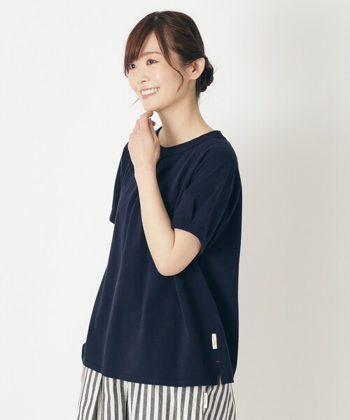 LAURA ASHLEY（ローラアシュレイ） tシャツ 半袖 「コットン100％/日本