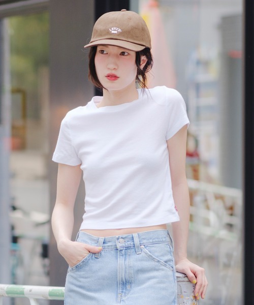 売れ筋商品|||リーバイス Tシャツ レディース トップス ESSENTIAL SPORTY TEE - Print T-shirt - bright white Graphic Essential Sporty T-shirt - White | Levi's® US