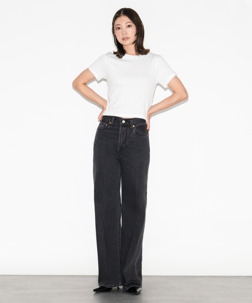 リーバイス Levis 【 Gr Essential Sporty Tee Ess Sp Women 】 レディース Levi's® Women's Essential Sporty T-Shirt - White S: 100