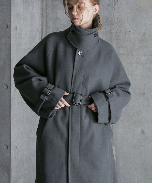 SERACE ステンカラーコート コート メンズ レディース : ZOZOTOWN