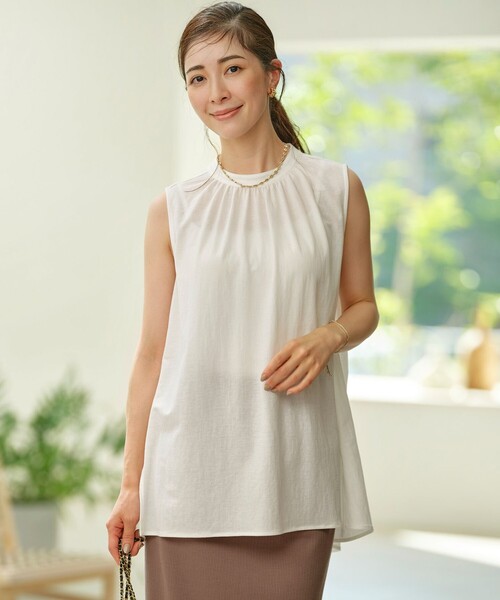tシャツ ドライタッチ スリーブレス トップス レディース