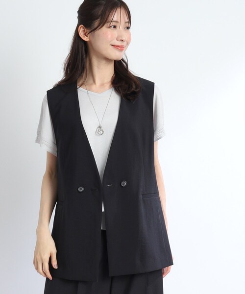 週末お値下げ❗️美品　ボリューム感が可愛いジレ styling スタイリング詳細 - 通販・テレビショッピングのショップチャンネル