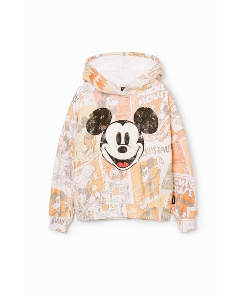 Desigual トレーナー FRANCESCO MICKEY スウェットロングスリーブ  