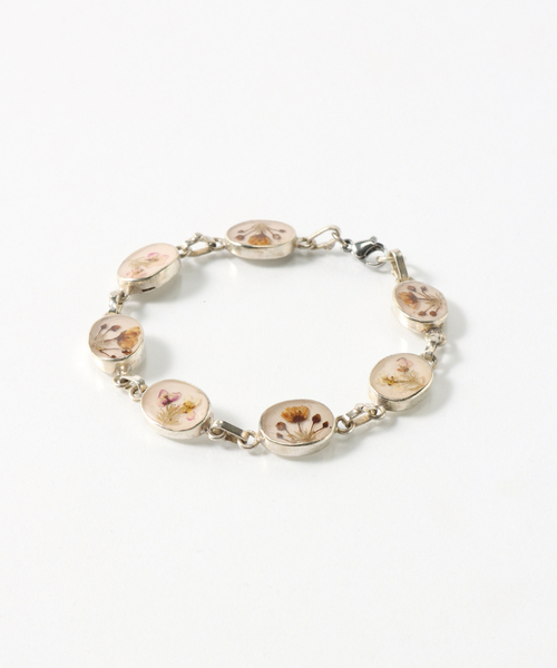 GUSTAVO ブレスレット Gustavo Flower Chain Bracelet S-24