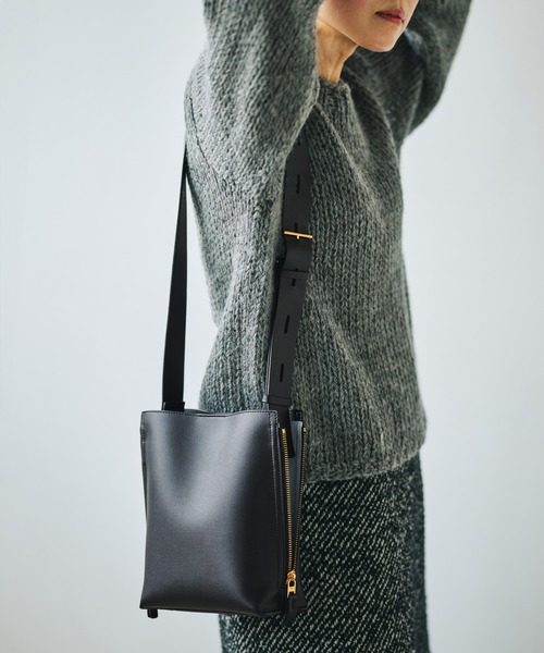 【極美品✨️】ROPE E'POR Y BAG Large ショルダーバッグ 黒 E'POR（エポール） ショルダーバッグ バッグ 「E'POR」Y BAG Shoulder