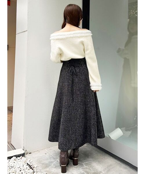 MERCURYDUO（マーキュリーデュオ） ニット セーター シャギーチルデン