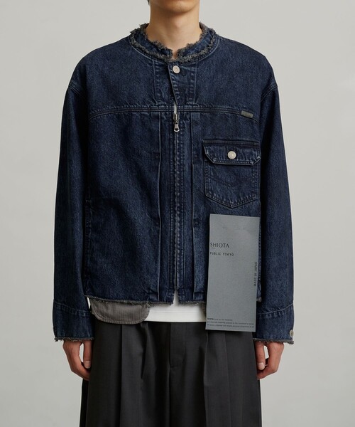 PUBLIC TOKYO デニムジャケット gジャン SHIOTAシェイドNEW