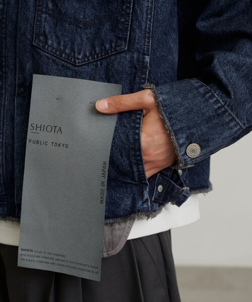 PUBLIC TOKYO デニムジャケット gジャン SHIOTAシェイドNEW
