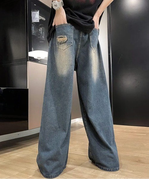 JOHNNY WOLF（ジョニーウルフ） ジーンズ SEKHMET グランジ ダメージ