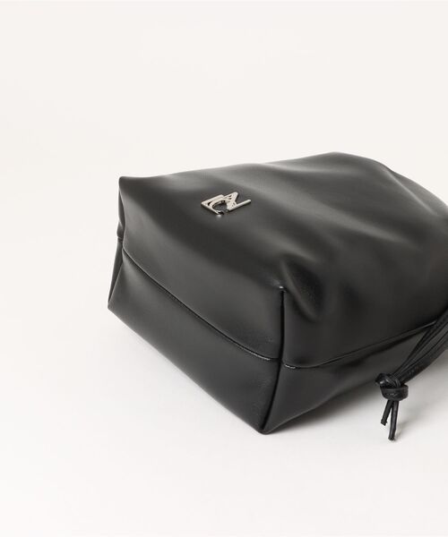 NICAL ショルダーバッグ バッグ 「本革」「NICAL」巾着ショルダー