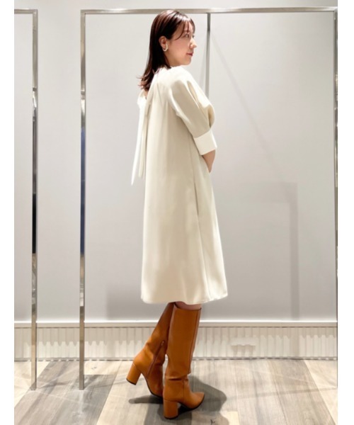 CELFORD ベージュ 半袖 ロングワンピース CELFORD 「CELFORD」 半袖ワンピース 36 ベージュ レディース