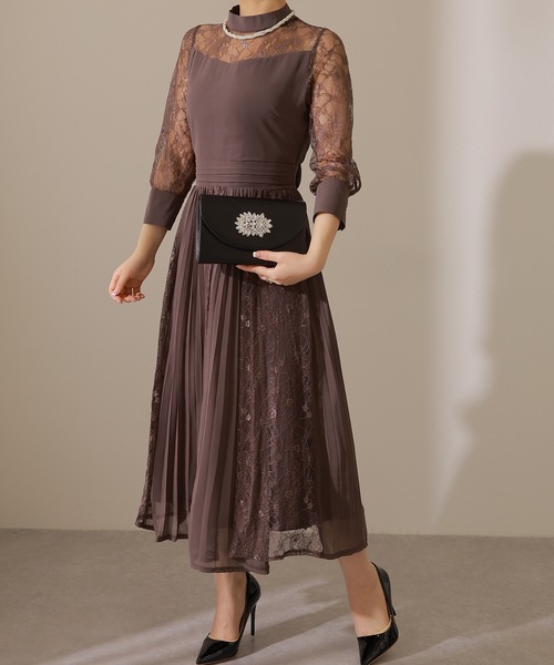 Lace Ladies クラッチバッグ パーティーバッグ 2WAY ビジュー