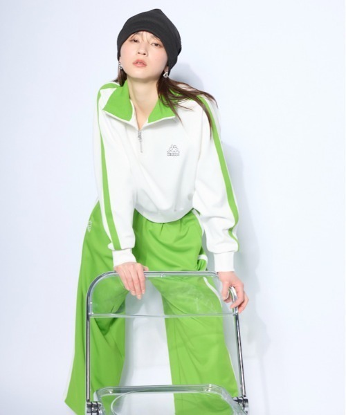 Kappa（カッパ） コート アウター ハーフジップ ジャージトラック