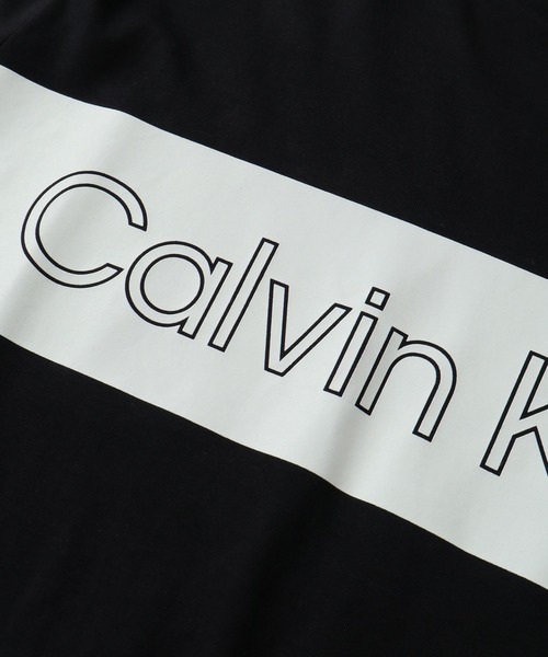 Calvin Klein（カルバン・クライン） tシャツ ライン ロゴ クルー 