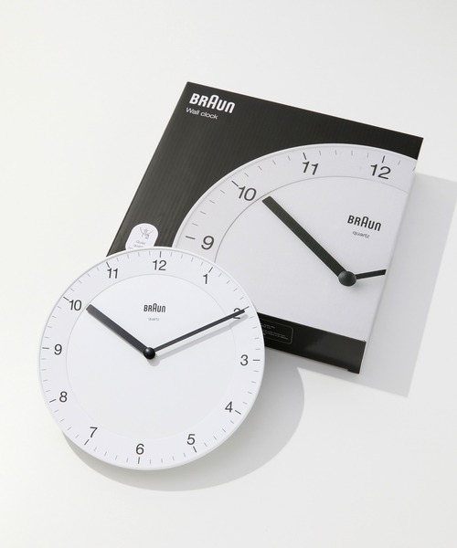 新品⭐未使用！BRAUN　ブラウン　ウォールクロック　壁掛け時計 BRAUN 【ブラウン】BC06 ウォールクロック 壁掛け時計 : RINKY