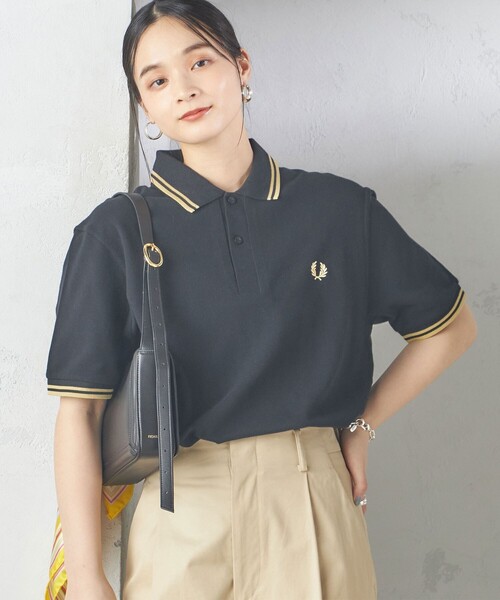 ポロシャツ ポロ FRED PERRY:M12 TWIN TIPPED SHIRT レディース