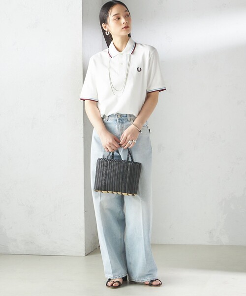 ポロシャツ ポロ FRED PERRY:M12 TWIN TIPPED SHIRT レディース FRED PERRY ポロシャツ ポロ PERRY:M12 TWIN TIPPED SHIRT