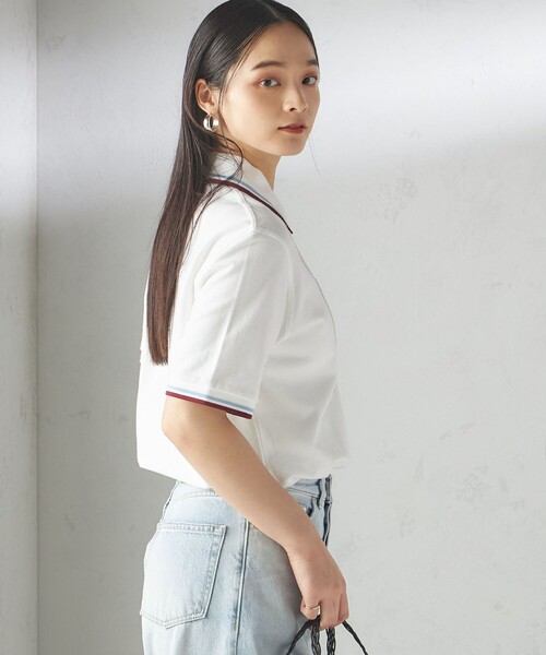 ポロシャツ ポロ FRED PERRY:M12 TWIN TIPPED SHIRT レディース FRED PERRY ポロシャツ ポロ PERRY:M12 TWIN TIPPED SHIRT