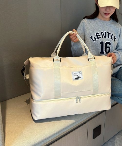 COMON＋（コモンプラス） ボストンバッグ シューズイン収納付き