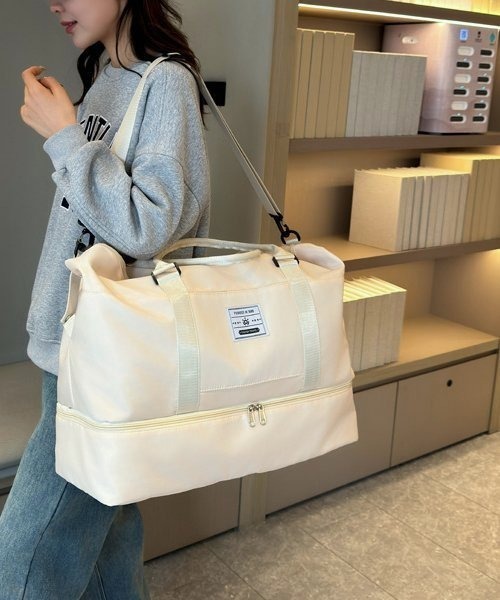 COMON＋（コモンプラス） ボストンバッグ シューズイン収納付き