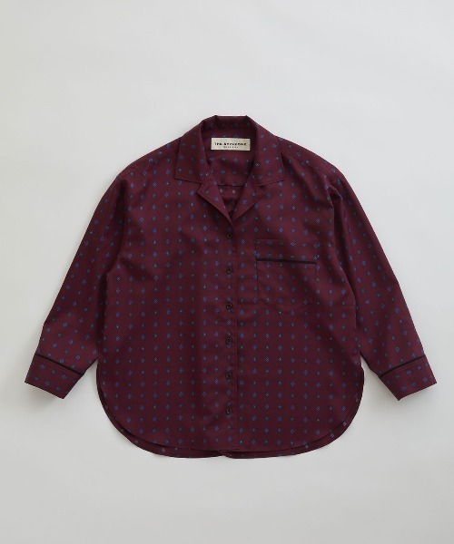 ブラウス シャツ THE SHINZONE CARPET PATTERNED PYJAMA SHIRT 25SMSBL15 レディース