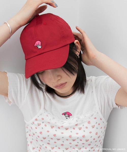sanrio（サンリオ） キャップ 帽子 「My Melody × forksy.」ワン