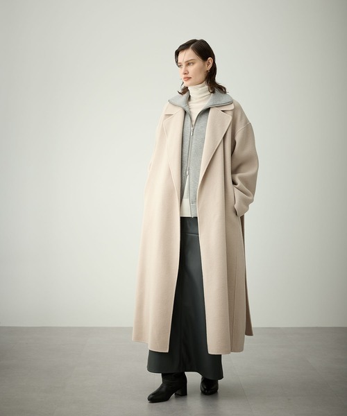 N.O.R.C コート S グレイッシュベージュ レディース : ZOZOTOWN Yahoo