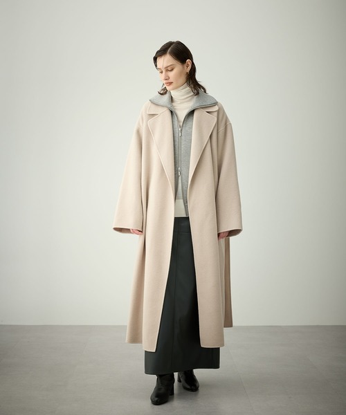 3019 NORCbytheline コート アッシュベージュ 4L 新品未使用 N.O.R.C コート S グレイッシュベージュ レディース : ZOZOTOWN Yahoo