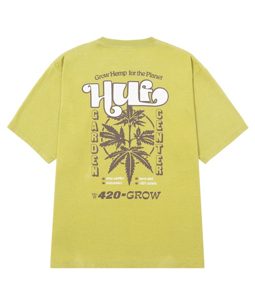 HUF 黄色トレーナー CLASSIC FLEECE CREW（スウェット）｜HUF（ハフ）のファッション