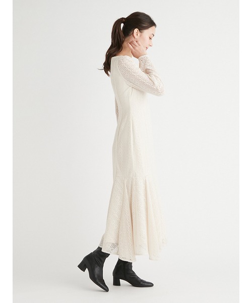 【 専用出品 】 CELFORD アイボリー レース ワンピース 36 CELFORD アイボリー レース ワンピース 36